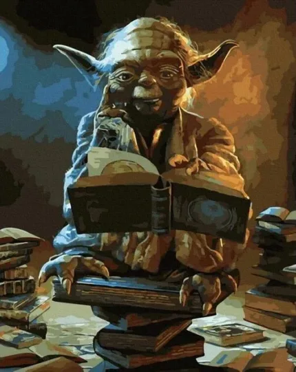 Картина по номерам ORIGAMI Зоряні війни - Йода