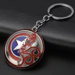 Брелок із металу MARVEL - КепГідра срібний