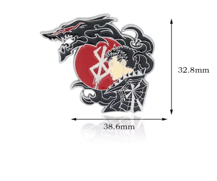 Пін Берсерк - Гатс