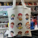 Сумка-шопер білий - Stray Kids