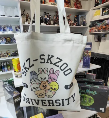 Сумка-шопер білий - SKZ