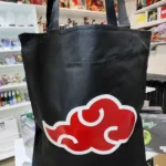 Сумка-шопер чорний - Акацукі