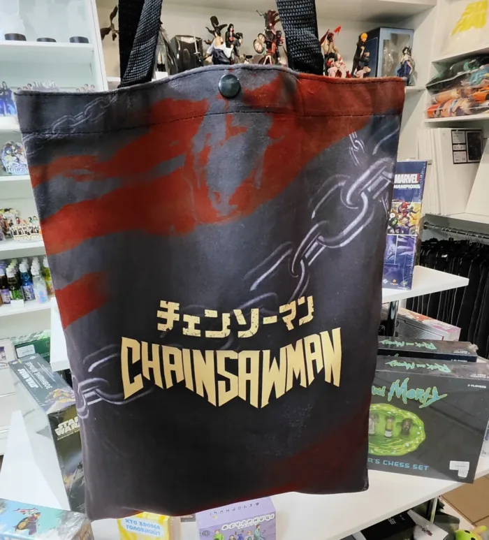 Сумка-шопер Людина бензопила - Дендзі - Зображення 2