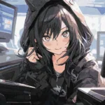 Картина по номерам IDEYKA - Кібер тян