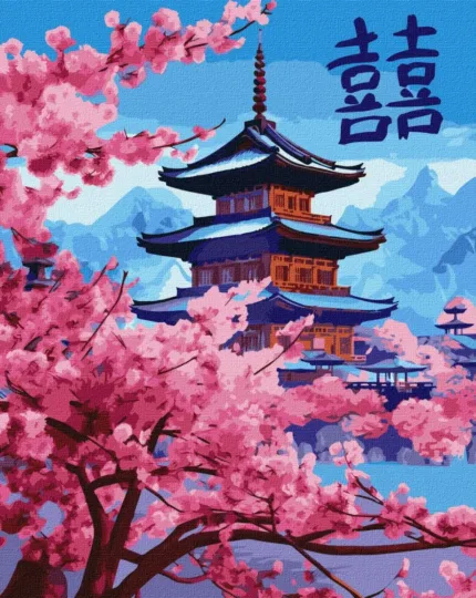 Картина по номерам IDEYKA - Японія