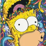 Картина по номерам ORIGAMI Сімпсони - Гомер