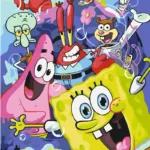 Картина по номерам ORIGAMI Губка Боб