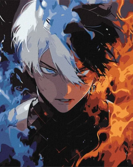 Картина по номерам IDEYKA - Шото Тодорокі