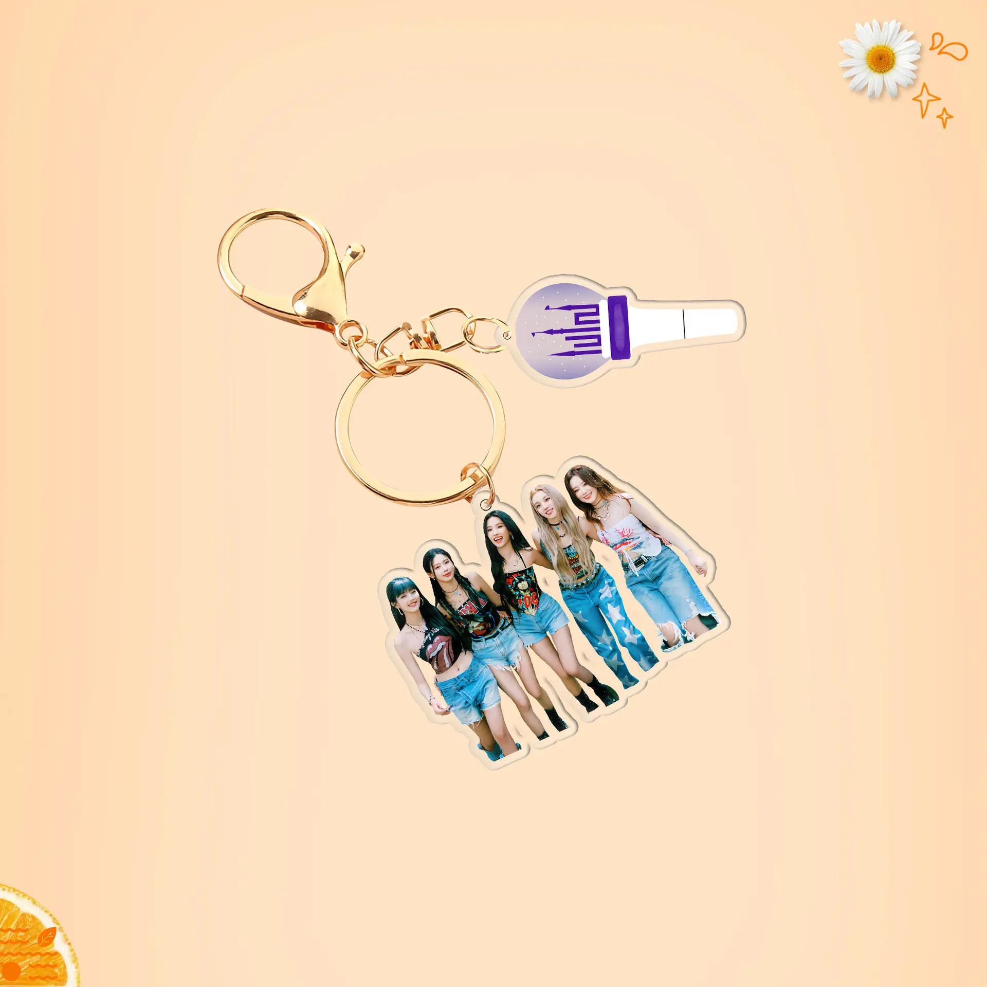 O1CN01Q5W9Uh1gmK1NTrIcu_!!2213439464184-0-cib Брелок акриловий K-POP IVE - Зображення 1