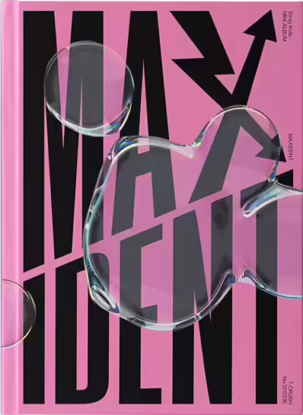 Альбом K-POP Stray Kids - MAX IDENT PINK