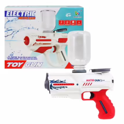 Водяний пістолет електричний червоний