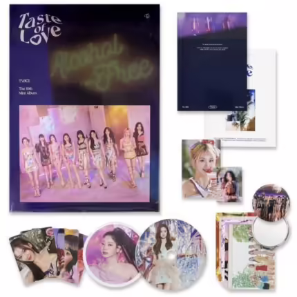 Альбом TWICE Taste of Love blue