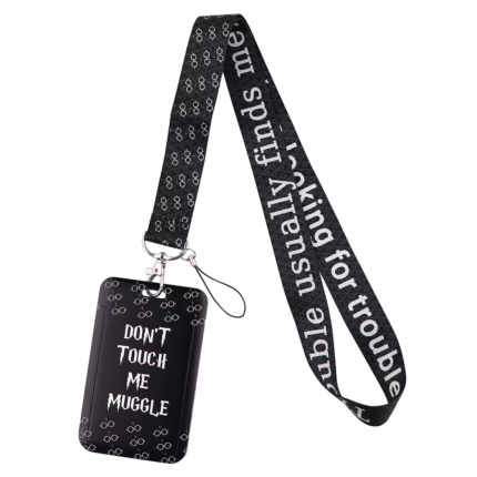 Бейдж на шию Гаррі Поттер - Не чіпай мене магл