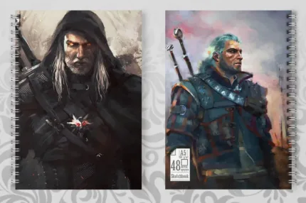 Скетчбук А5 Відьмак Геральт