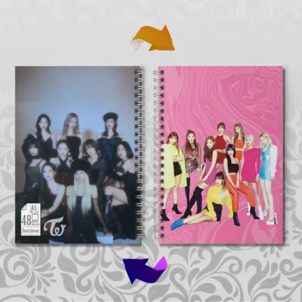 Скетчбук А5 Твайс