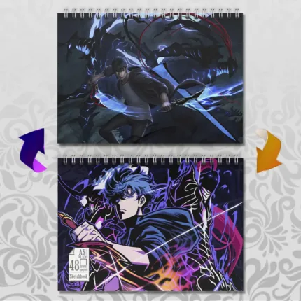 Скетчбук А5 Тільки я візьму новий рівень 1