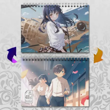 Скетчбук А5 Небезпека в моєму серці