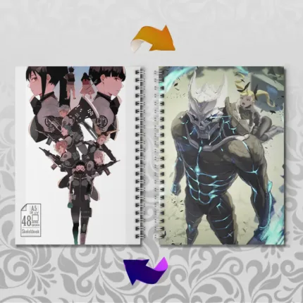 Скетчбук А5 Кайдзю №8