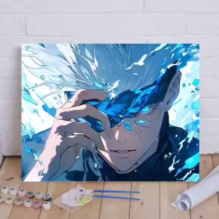 Картина по номерам Diy Магічна битва - Сатору Годжо