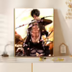 Картина за номерам Атака титанів - Леві 1