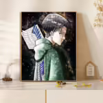 Картина за номерам Атака титанів – Леві