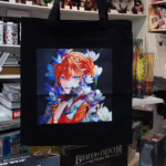 Сумка-шопер чорний Genshin - Тарталья