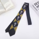 Краватка Королева вбивця жовта