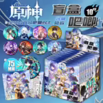 Значок 7,5 см Хто там - Геншин