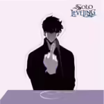 Акрилова фігурка Тільки я візьму новий рівень - Джин FUCK