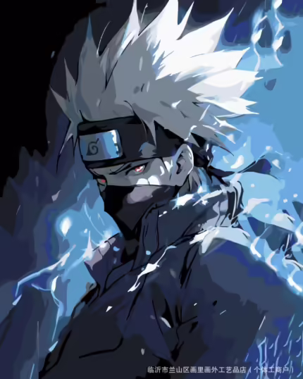 Картина по номерам Наруто - Какаши