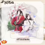 Акрилова фігурка Благословіння небожителів метелики та сакура