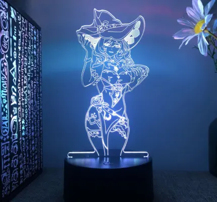 LED-світильник Геншин Імпакт - Мона