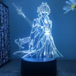 LED-світильник Геншин Імпакт - Чжун Лі