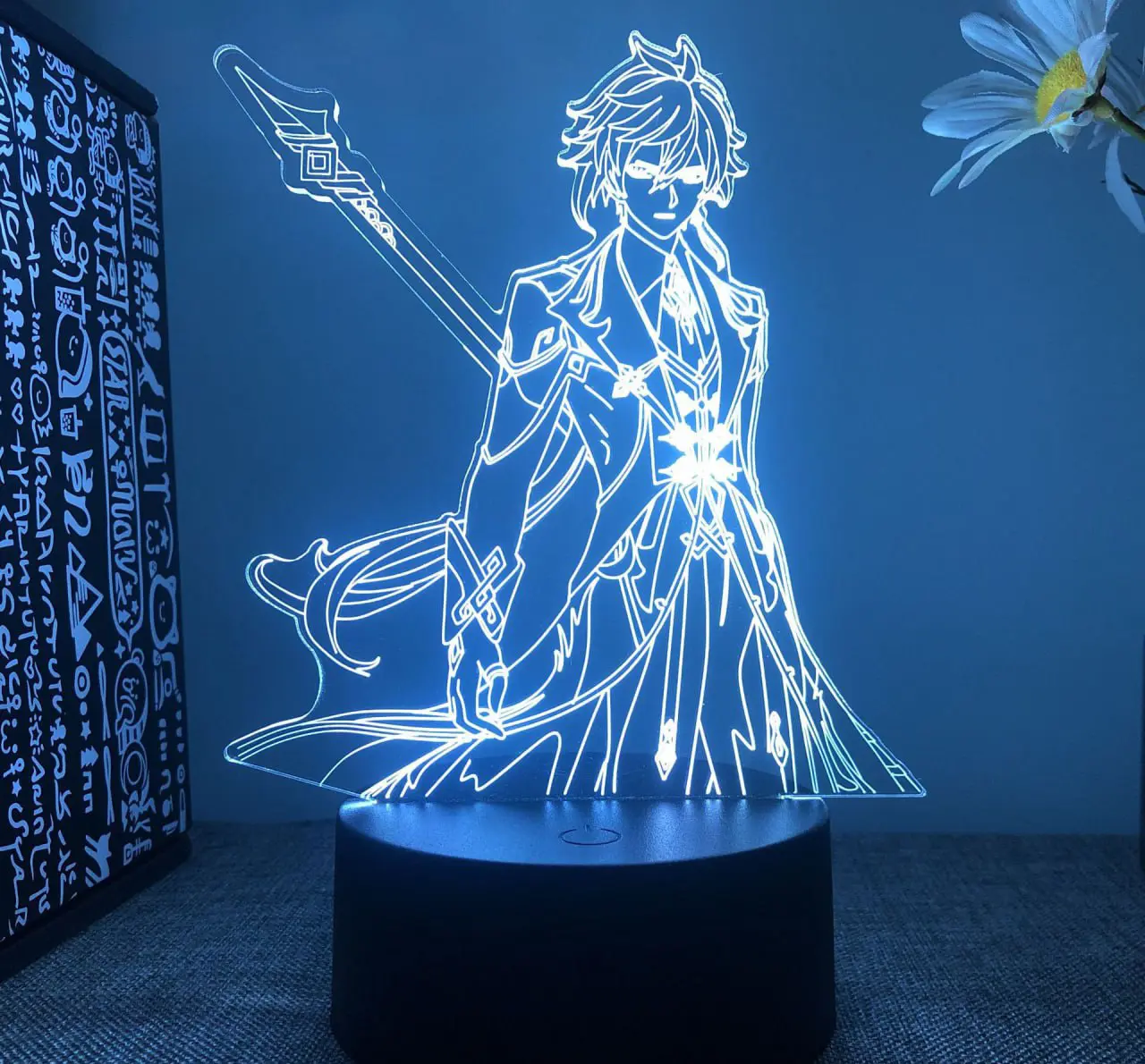 photo_5_2025-11-16_16-24-17 LED-світильник Геншин Імпакт - Чжун Лі - Зображення 1