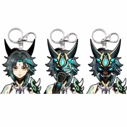 Брелок акриловий 3D Сяо