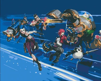 Картина по номерам - Аркейн