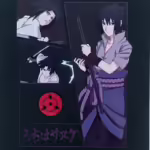 Блокнот-планшет А5 Наруто - Саске