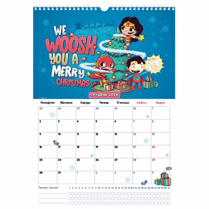 Календар-планер А3 DC герої - Зображення 3