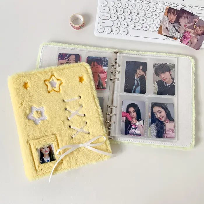 Біндер для фотокарток HISOCUTE жовтий - Зображення 2