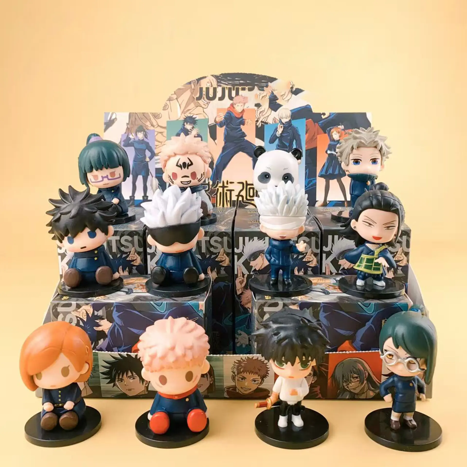 O1CN01GMX8aL2BRUIlJ9Xc4_!!2220532058335-0-cib Аніме фігурка чібі Хто там? Магічна битва - Зображення 1