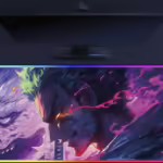 Комп'ютерний килимок з підсвіткою ВанПіс - Зоро 70*30