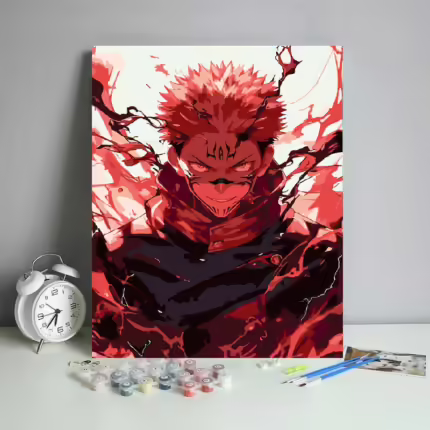 Картина по номерам Магічна битва - Сукуна 1