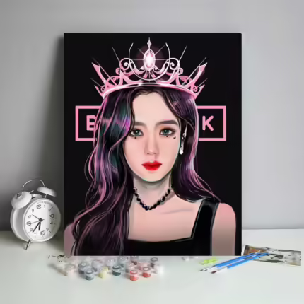 Картина по номерам BLACKPINK - Джісу