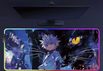 Комп'ютерний килимок з підсвіткою Хантер - Гон 70*30