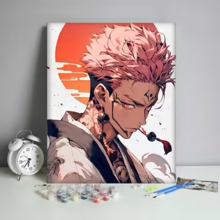 Картина по номерам Магічна битва - Сукуна сонце