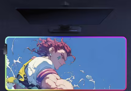 Комп'ютерний килимок з підсвіткою Хантер - Хісока 70*30