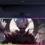 Комп'ютерний килимок з підсвіткою Токійський гуль 70*30