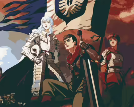 Картина по номерам Riviera-blanca - Берсерк