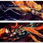 3Д наліпка Клинок - ТанджироЗеніцу