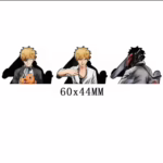 3Д наліпка Людина бензопила - Денджі